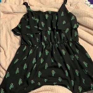 Torrid Cactus Tank Top Size 1